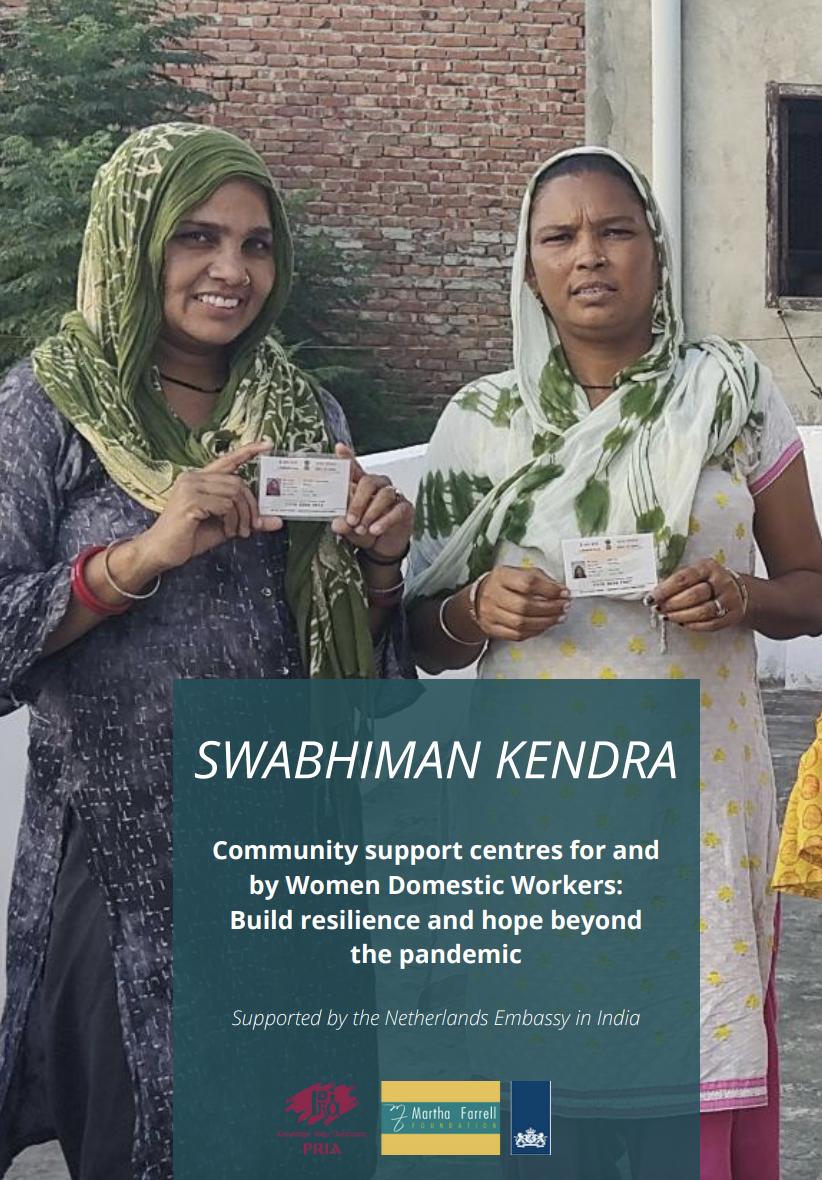Swabhiman Kendra: Community Support Centres for and by Women Domestic Workers